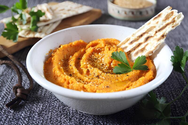 Carrot Hummus Egyptian Recipe