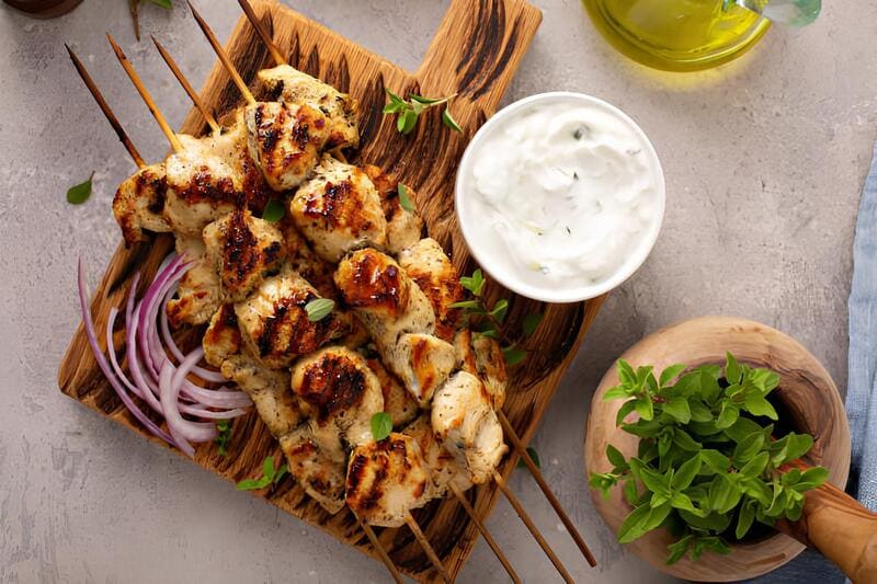 Chicken Souvlaki Egyptian Recipe