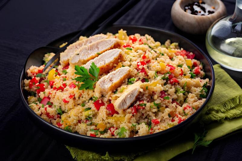 Chicken Tabbouleh Egyptian Recipe