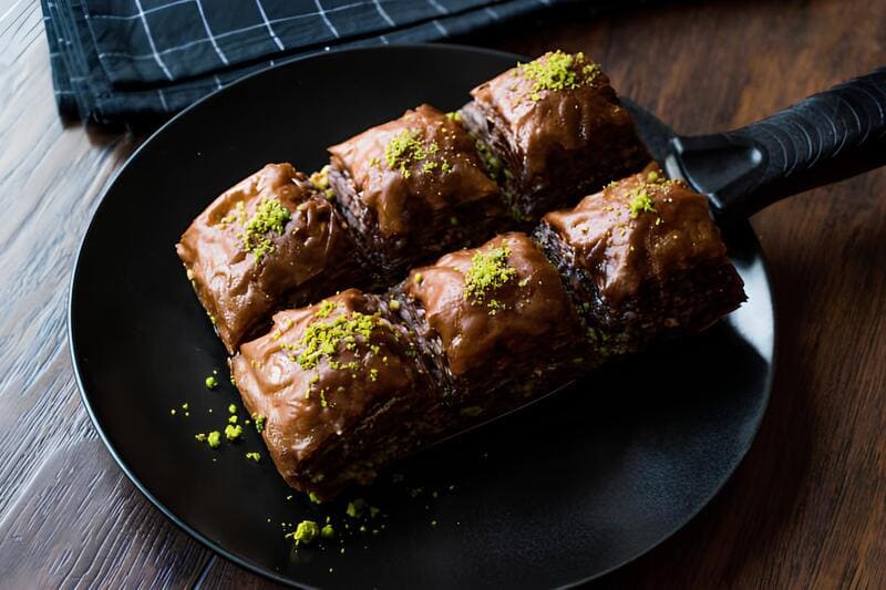 Chocolate Baklava Egyptian Recipe