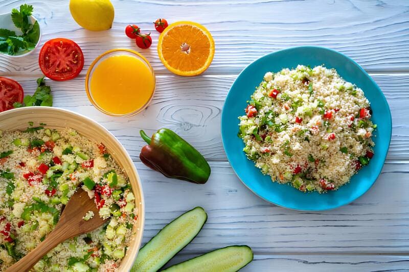 Couscous Tabbouleh Egyptian Recipe