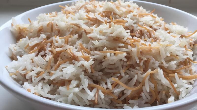 Egyptian Rice With Noodles Egyptian Recipe