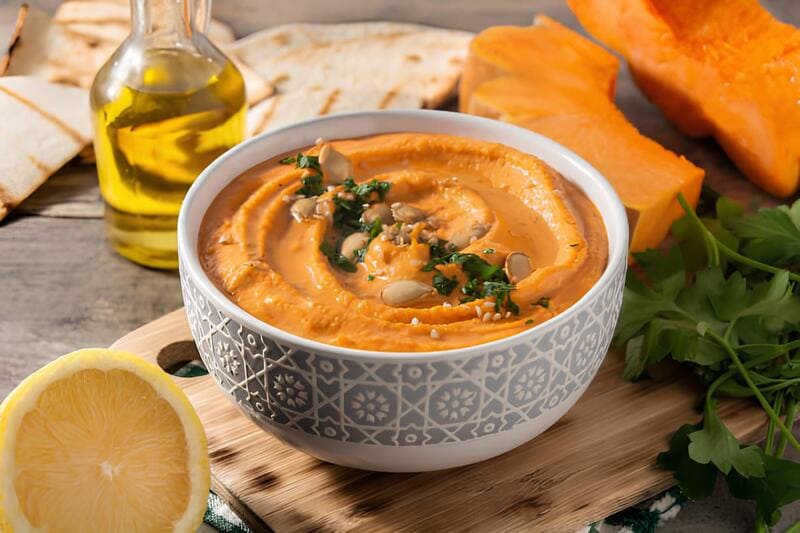 Pumpkin Hummus Egyptian Recipe