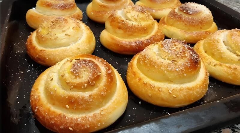 Sweet Bread Rolls Egyptian Recipe